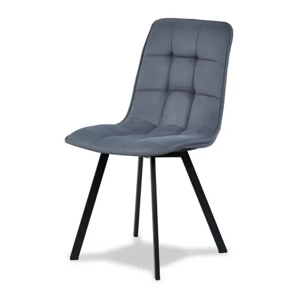 Кухонный стул Роли 86x50x45 см велюр цвет темно-серый