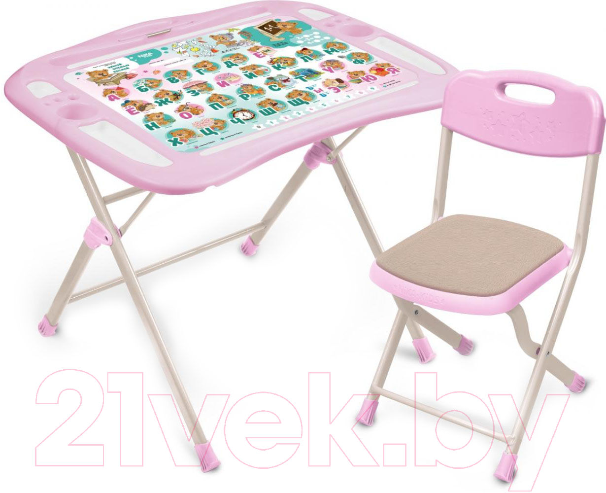 Комплект мебели с детским столом Ника NKP1/ЗМ Забавные медвежата 1