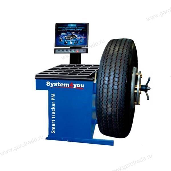 Грузовой балансировочный стенд с цветным монитором Smart Trucker PM