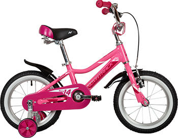 Велосипед Novatrack 14'' NOVARA алюм., розовый, 145ANOVARA.PN22 14'' NOVARA алюм. розовый 145ANOVARA.PN22