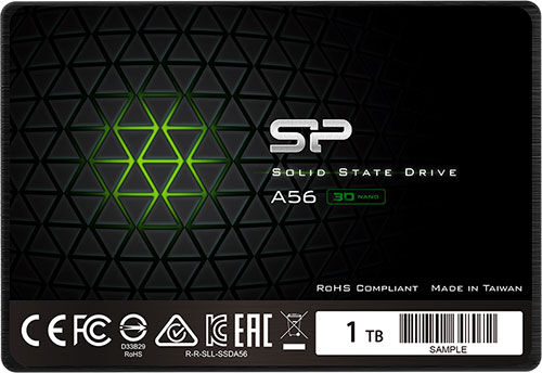 SSD накопитель Silicon Power 2.5 A56 1024 Гб SATA III (SP001TBSS3A56A25)