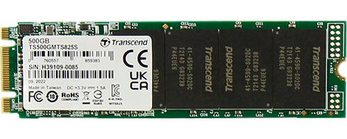 SSD накопитель Transcend M.2 MTS825 500 Гб SATA III (TS500GMTS825S)