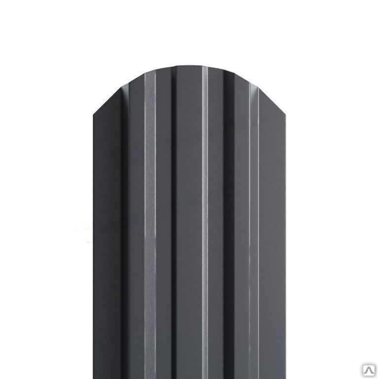 Штакетник Lane Полиэстер 0,45 мм Серый графит