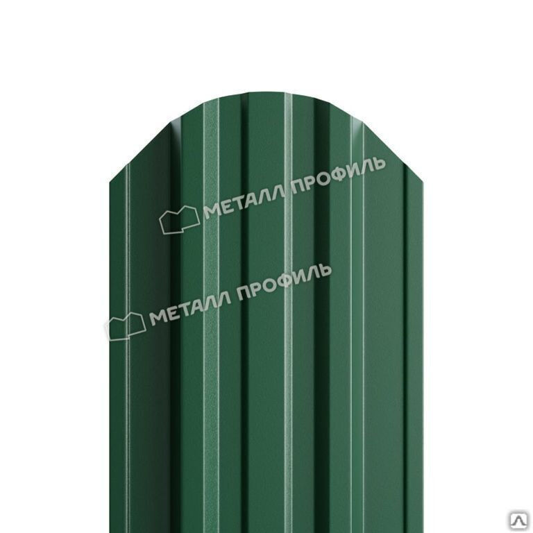 Штакетник металлический Trapeze Purman 0,5 мм Зелёный мох