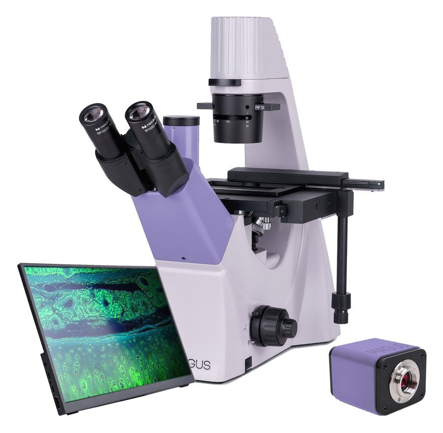 Биологические микроскопы MAGUS MAGUS Bio VD300 LCD Микроскоп биологический инвертированный цифровой