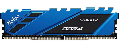 Оперативная память Netac DDR4 8GB 2666MHz Shadow Blue (NTSDD4P26SP-08B)