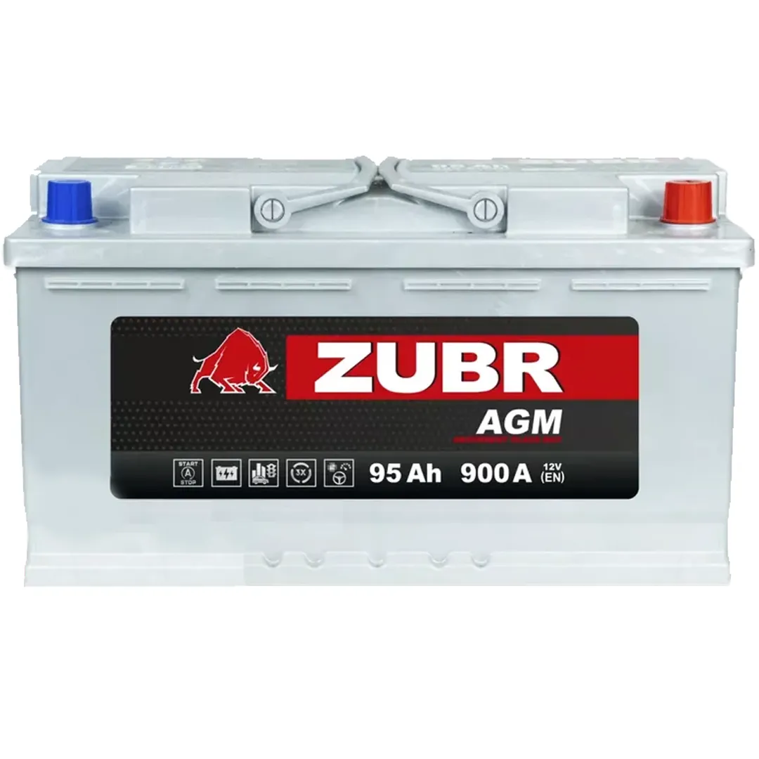Аккумулятор ZUBR L5.95.090.AT 95Ah О.П 900A AGM