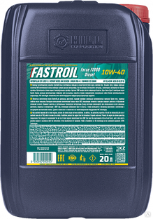 Моторное масло для дизельных двигателей Fastroil Force F1000 Diesel – 10W-40, CJ-4/SM (20 л) 