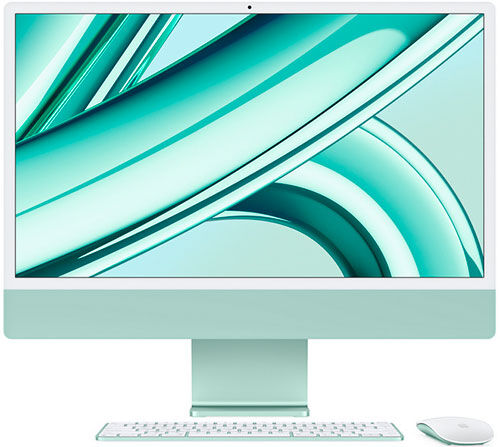 Моноблок Apple 24 iMac with Retina 4.5K display, зеленый цвет (MQRN3ZP/A) 24 iMac with Retina 4.5K display зеленый цвет