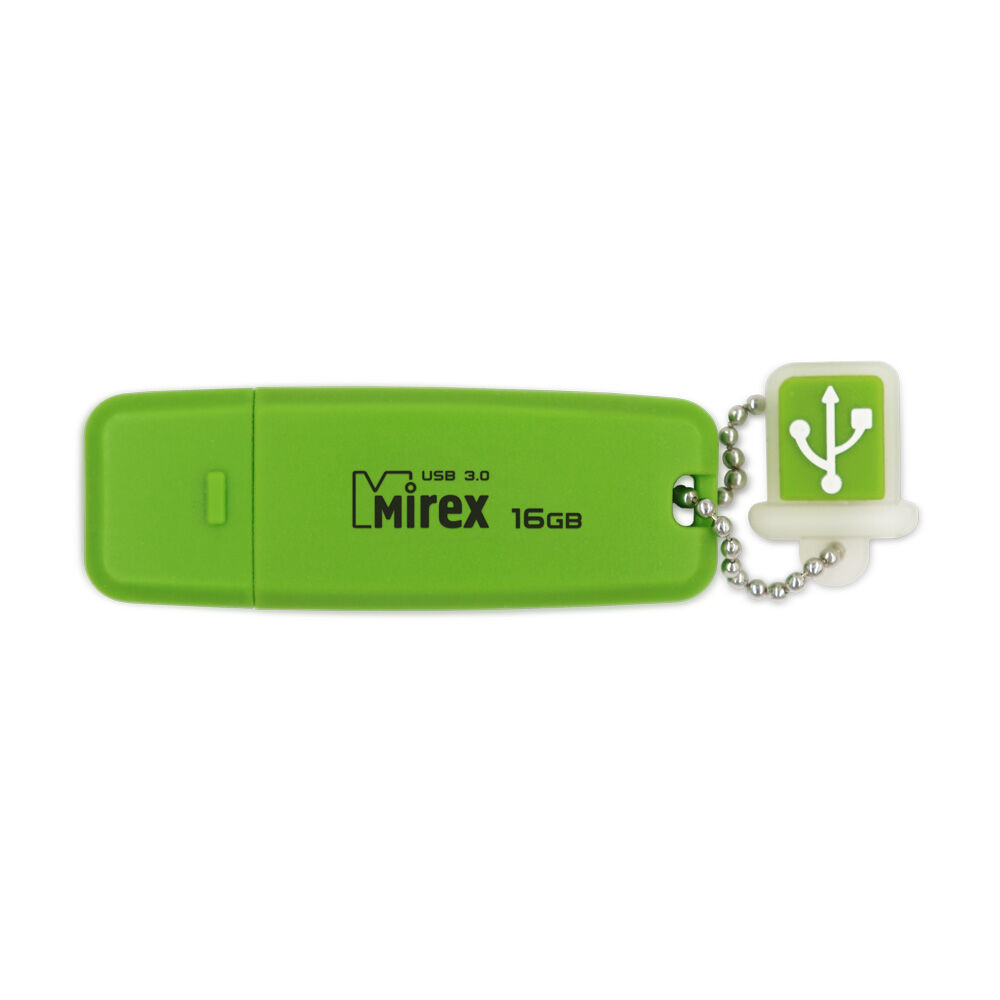 USB 3.0 Flash накопитель 16GB Mirex Chromatic Green, зелёный 3