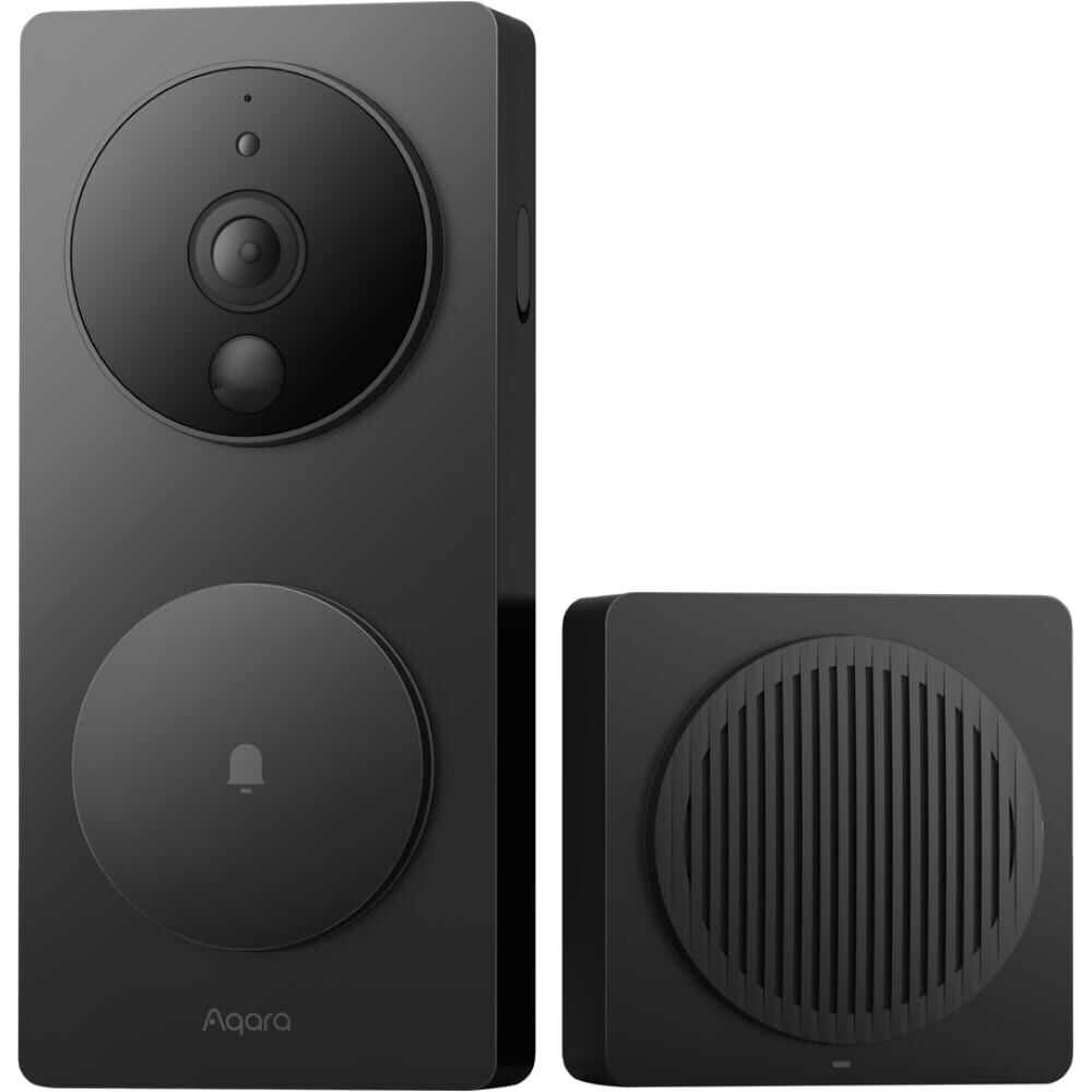 Видеодомофон AQARA Smart Video Doorbell G4, в составе комплекта модели SVD-KIT1 с повторит SVD-C03