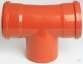 Тройник 110х110х90 универсальный оранжевый FLEXTRON (10 шт) арт. 148080