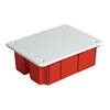 Коробка монтажная для сплошных стен, с крышкой, 120х92х45 мм, IP20, красный (GE41008) EBX30-01-1-20-120 Feron