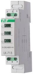 Указатель напряжения LK-713, сигнализация наличия трех фаз, Евроавтоматика F&F EA04.007.002