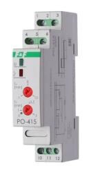 Реле времени PO-415, для систем вентиляции, задержка вкл. 0/1-5 мин., задержка вык..1-15 мин, Евроавтоматика F&F EA02.00