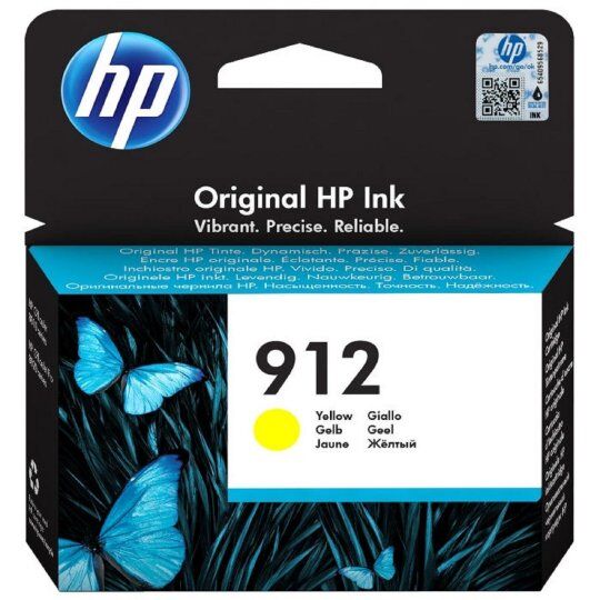 Картридж струйный HP 912 3YL79AE желтый (315стр.) для DJ IA OfficeJet 801x/802x