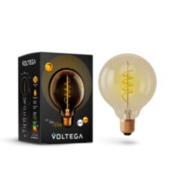 Лампочка VG10-G95GE27warm4W-FB Voltega E27 4 Вт