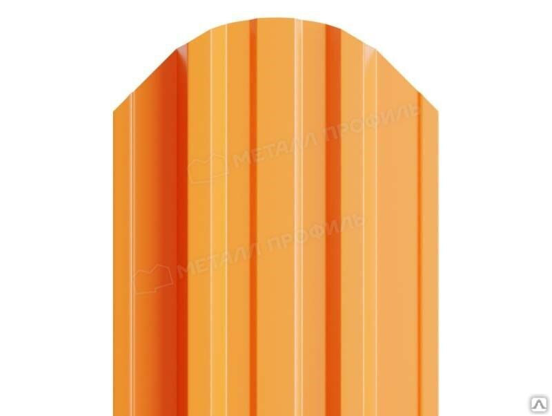 Штакетник Trapeze Полиэстер 0.45 мм Чистый оранжевый