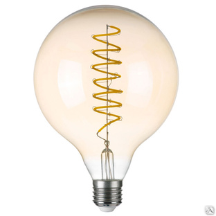 Лампа LED FILAMENT 220V G125 E27 8W=80W 700LM 360G CL/AM 3000K 30000H #1