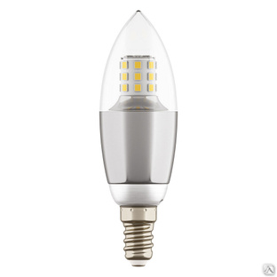 Лампа LED 220V C35 E14 7W=70W 460LM 60G CL/CH 4000K 20000H #1