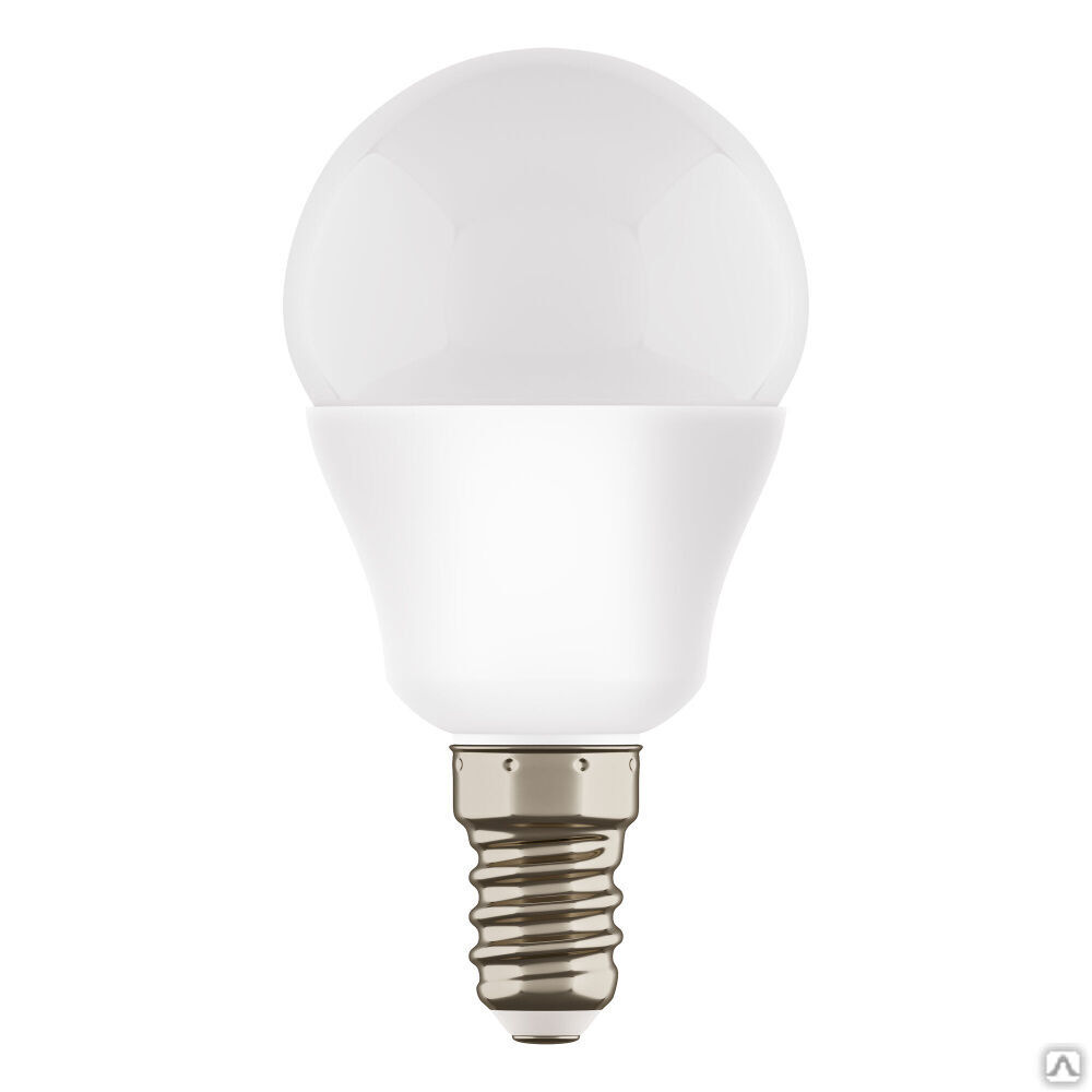 Лампа LED 220V G45 E14 7W=65W 350LM 180G FR 3000K 20000H