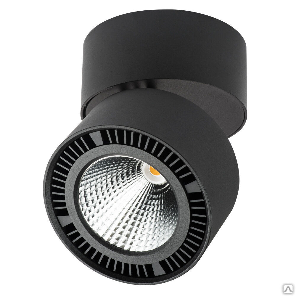 Светильник FORTE MURO LED 40W 3400LM 30G черный 3000K