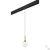 Светильник для 1-фазного трека GLOBO 1х40W E14 золото/белый/черный (813012+595007) #2