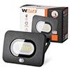 Прожектор светодиодный WOLTA WFL-50W/05s 50Вт 5700K IP65 4000 лм с датчиком 146x65x205 1/20