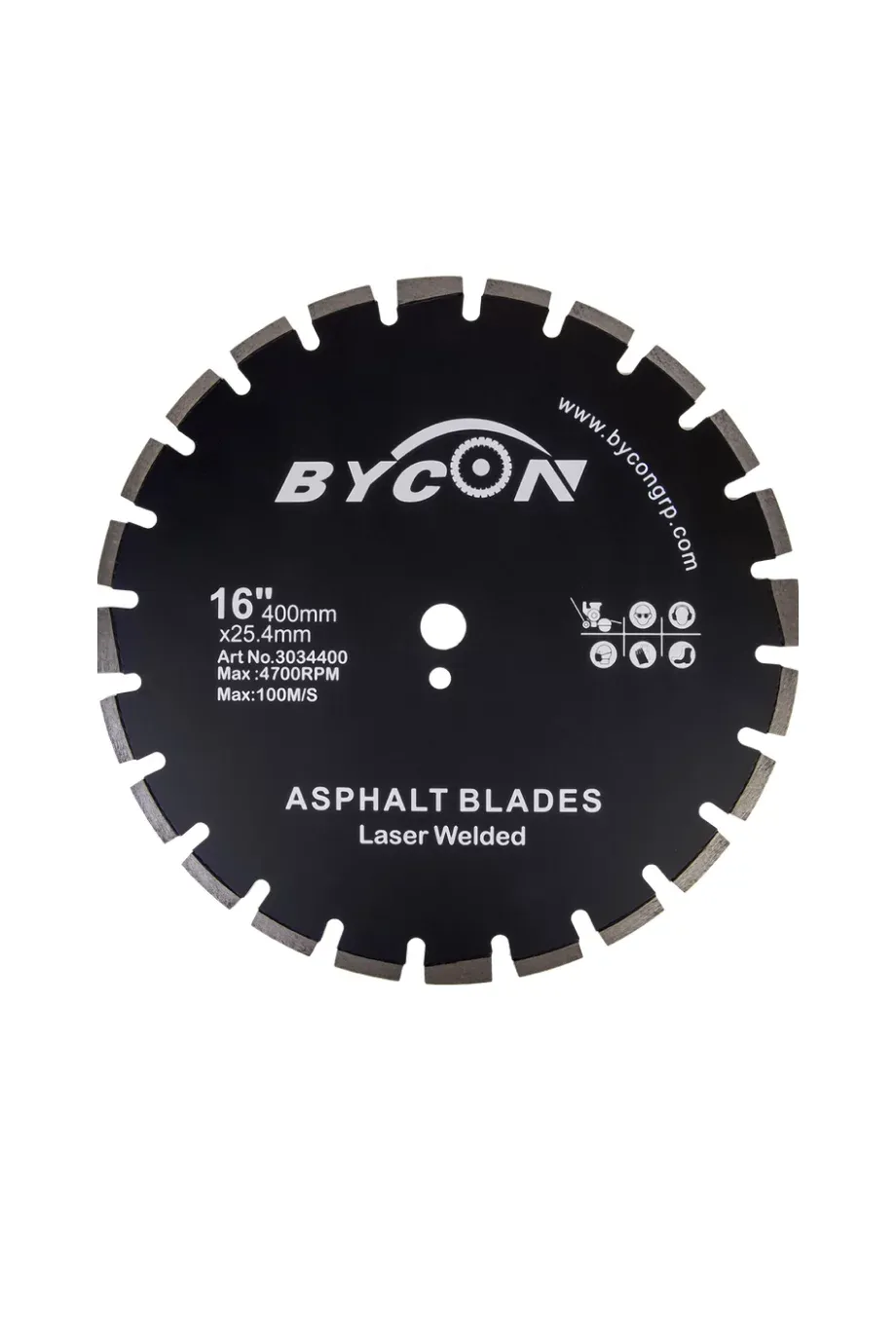Алмазный сегментный диск D400мм BYCON LASER ASPHALT