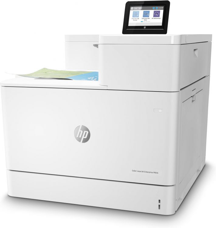 Принтер лазерный цветной HP Color LaserJet Enterprise M856dn T3U51A A3, 56/56 стр/мин, выход 1 стр от 5,9/6,3сек (чб/цв)