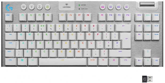Клавиатура Logitech G915 Tenkeyless 920-010117 WHITE, USB
