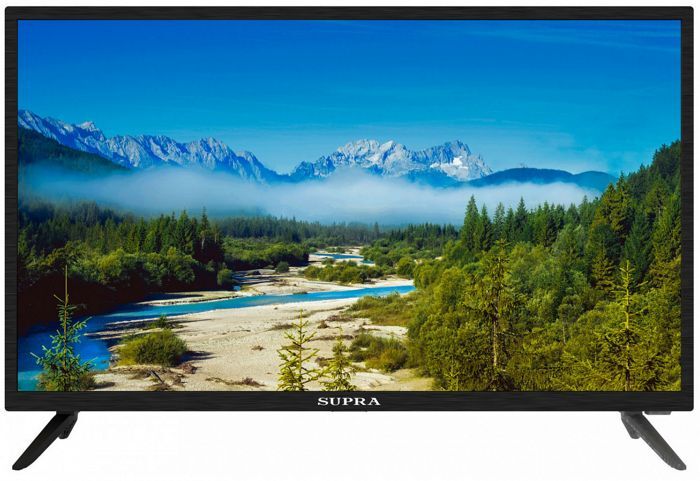 Телевизор LED Supra STV-LC32LT0045W черный/HD READY/60Hz/DVB-T/DVB-T2/DVB-C/USB (RUS)