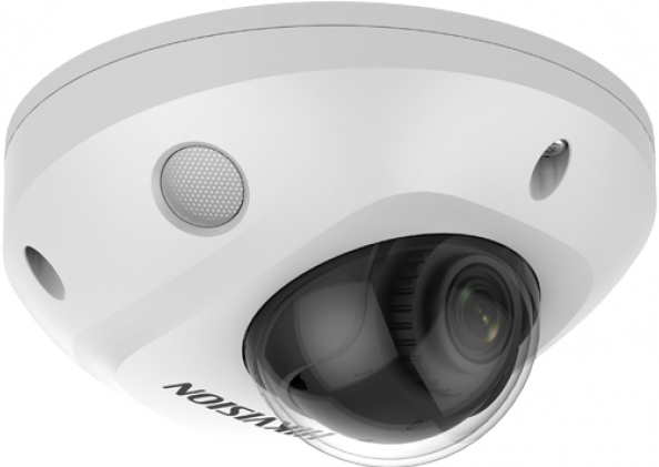 Видеокамера IP HIKVISION DS-2CD2527G2-LS(4mm)(C) 2Мп уличная купольная с LED-подсветкой до 30м и технологией AcuSense; о