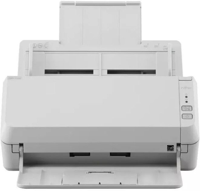 Сканер Fujitsu SP-1125N PA03811-B011 цветной, двухсторонний, 25 стр./мин, ADF 50, USB 3.2, Gigabit Ethernet, A4, нагрузк