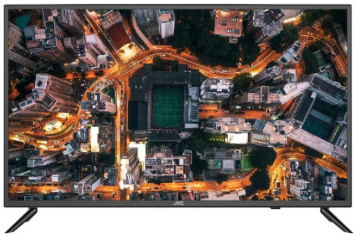 Телевизор JVC LT-32M590S черный, 32", HD, 1366x768, 300 Кд/м², 3000:1, 160/150, DVB-C, DVB-T, DVB-T2, Google TV, Android