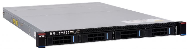 АТС IP QTECH QPBX-Q4000 до 4000 SIP абонентов, 600 одновременных разговоров, питание 220В через адаптер.