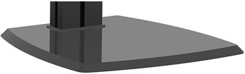 Кронштейн настольный 2MVESA Titanium 100 TTN-0100-B черный