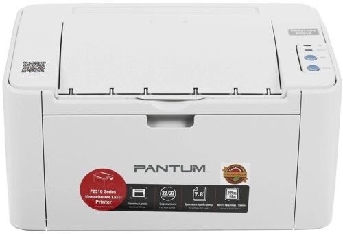Принтер лазерный черно-белый Pantum P2518 А4, 20 стр/мин, 600x600 dpi, 64MB RAM, лоток 150 л. USB, стартовый комплект 15