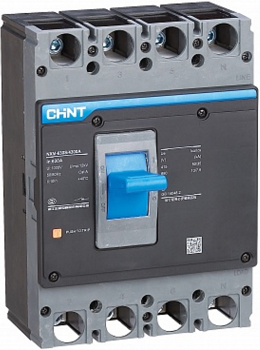 Автоматический выключатель в литом корпусе CHINT 131364 3P, 160А, 35кА, NXM-160S (R)