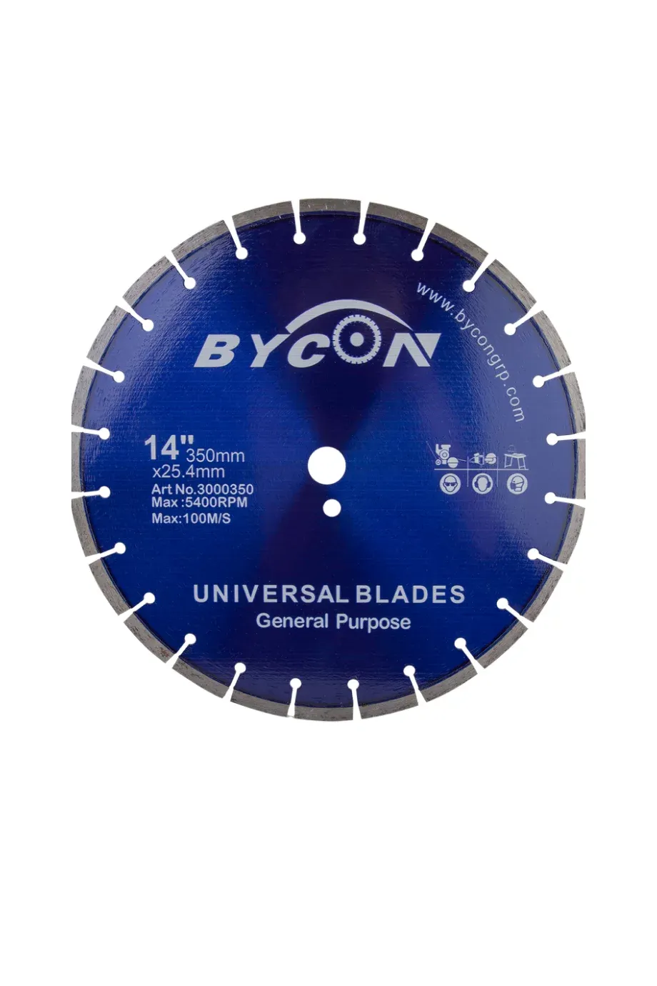 Алмазный диск D350мм BYCON LASER UNI