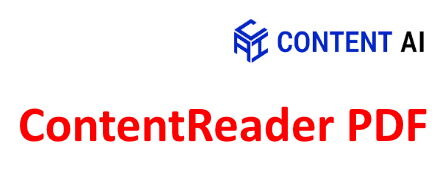 Подписка (электронно) Content AI ContentReader PDF Business 11-25 шт Per Seat на 3 года