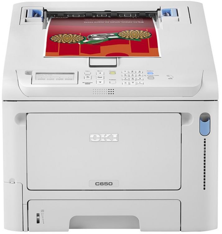 Принтер лазерный цветной OKI C650dn сетевой с дуплексом А4, 35 стр/мин