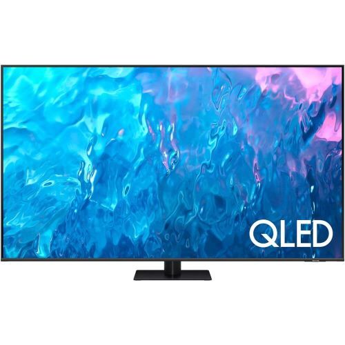 Телевизор Samsung QE75Q70CAUXRU QLED 75" серый/черный 4K Ultra HD 100Hz DVB-T DVB-T2 DVB-C DVB-S DVB-S2 USB WiFi Smart T
