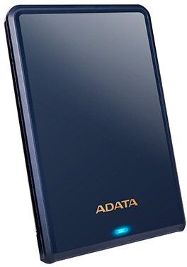 Внешний диск HDD 2.5'' ADATA AHV620S-1TU31-CBL 1TB HV620S USB3.1 Slim синий