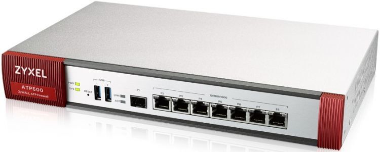 Межсетевой экран ZYXEL ATP500-RU0102F Rack, 7 конфигурируемых (LAN/WAN) портов GE, 1xSFP, 2xUSB3.0, AP Controller (2/34)