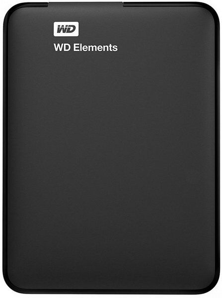 Внешний диск HDD 2.5'' Western Digital WDBU6Y0040BBK-WESN 4TB Elements Portable USB 3.0 черный