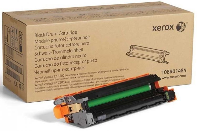 Фотобарабан Xerox 108R01484 черный (40K) XEROX VL C500/C505