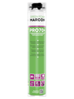 Пена монтажная профессиональная Marcon pro green foam 70+, всесезонная 900 мл (1 уп/12 шт)