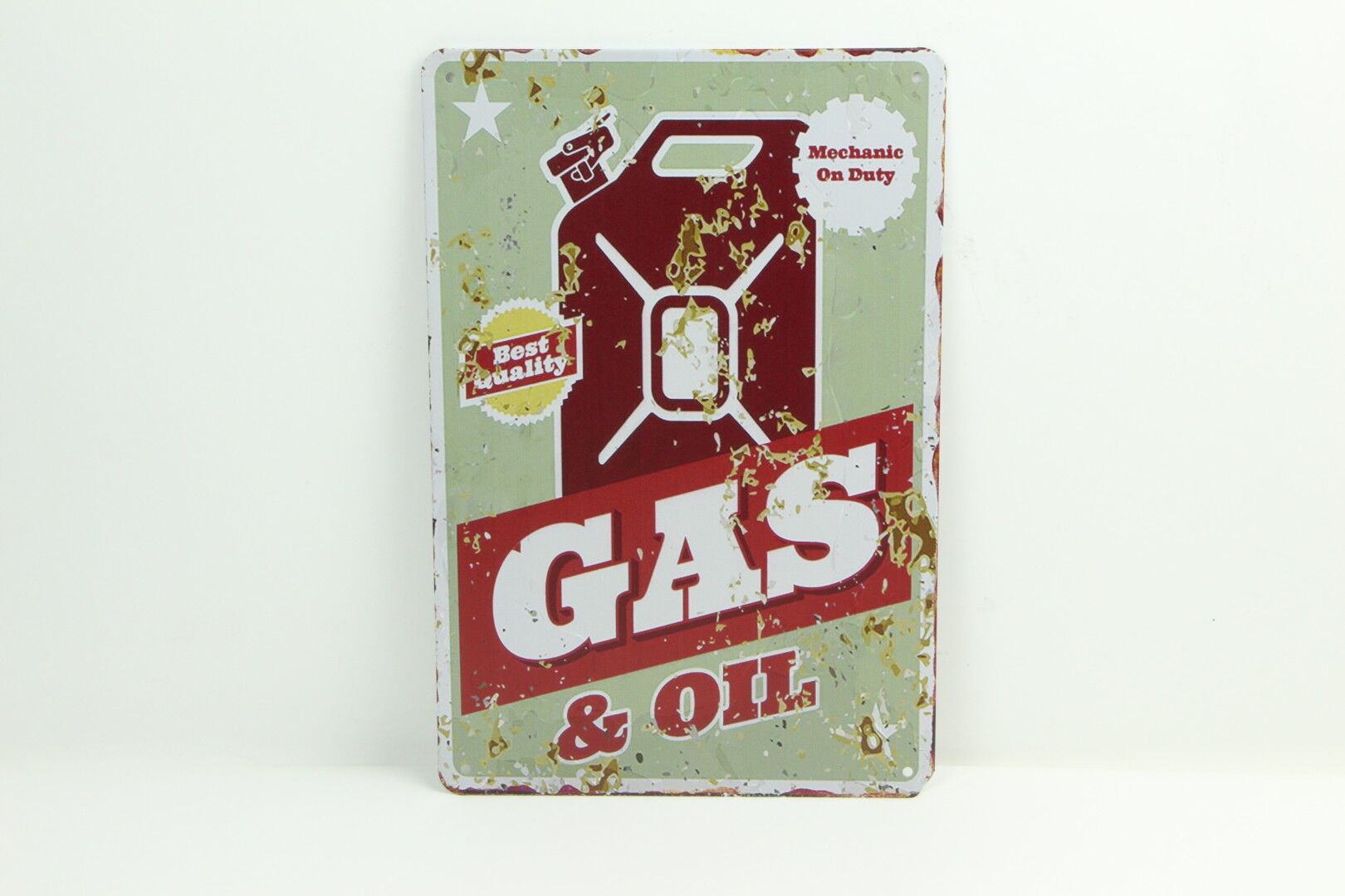 Табличка настенная "Gas and Oil" 15626