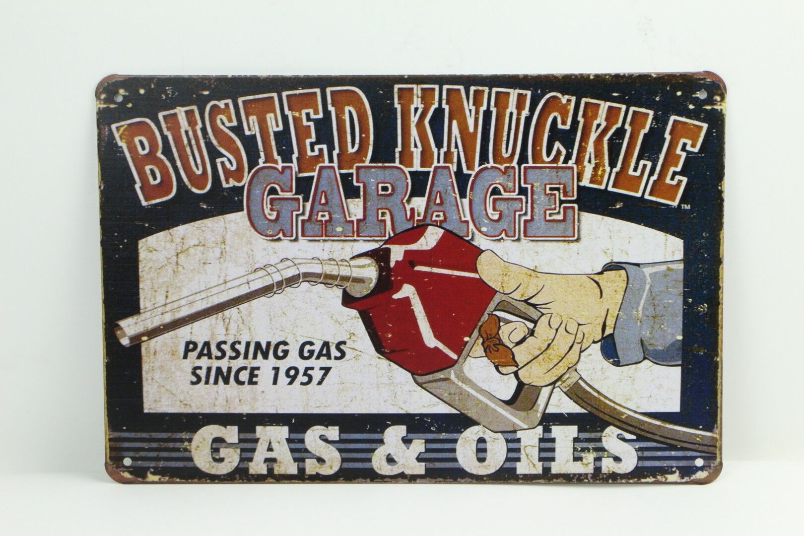 Табличка настенная "Busted knuckle garage" 15605